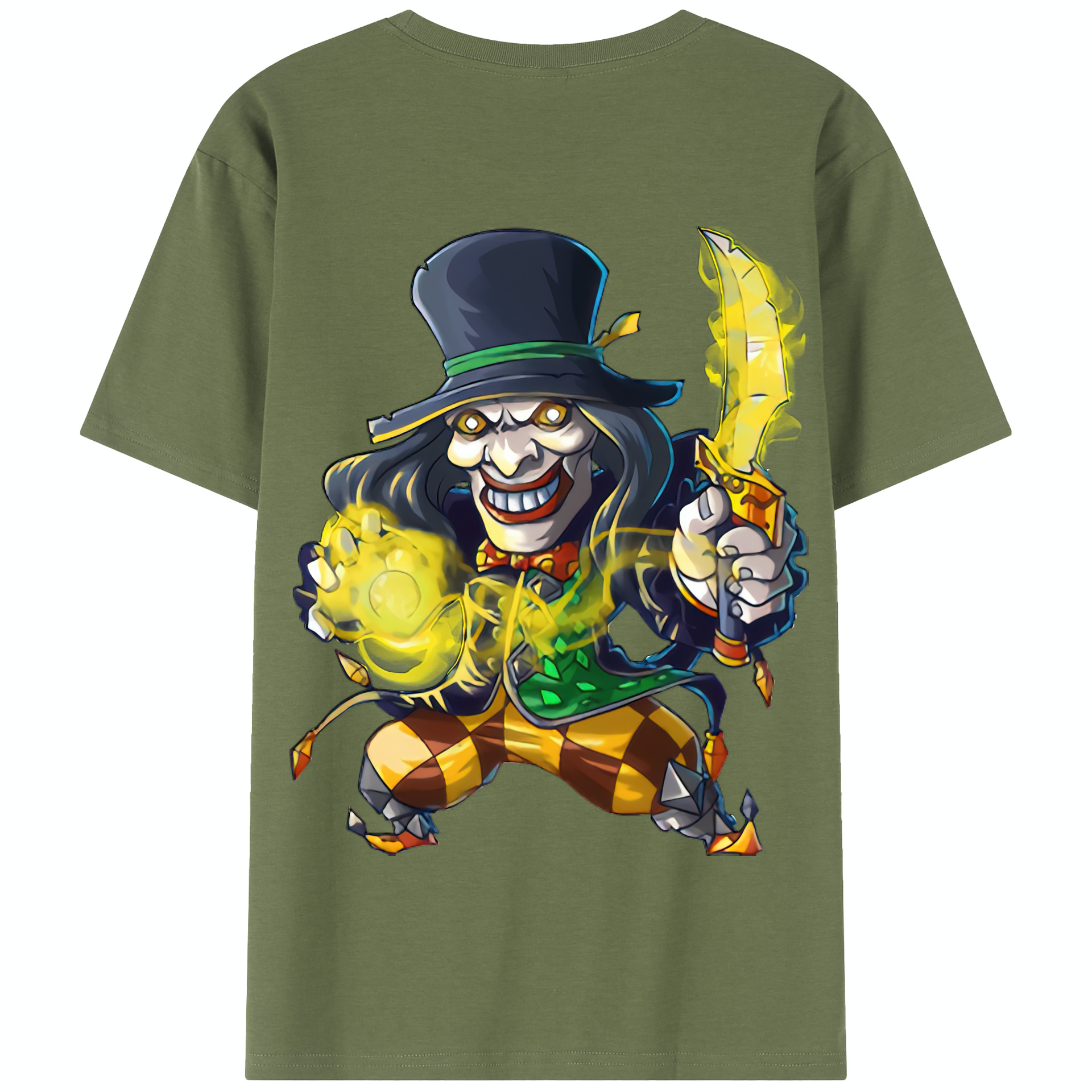 リーグ・オブ・レジェンド League of Legends LOL 綿100％半袖Tシャツ（背面プリント）